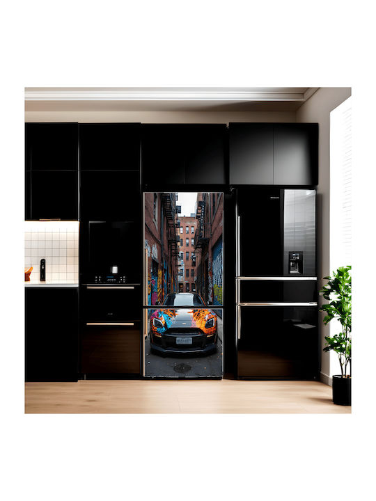 Printed Color Foil Refrigerator Decor Size 200 X 90cm Model Avx-fr03