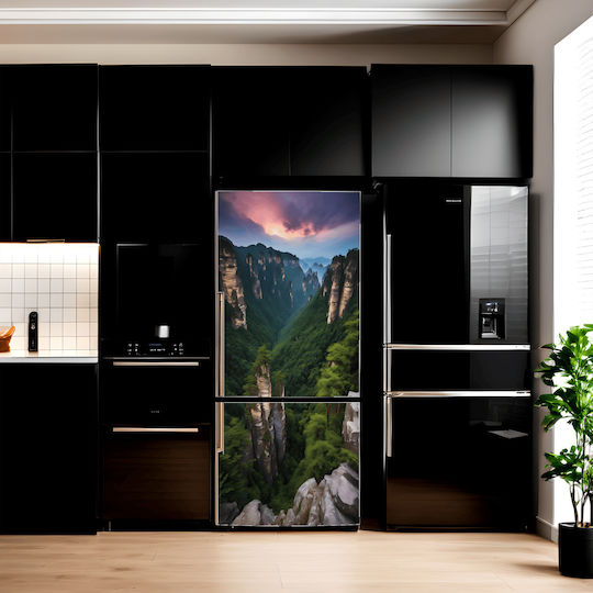Bedruckte Farbfolie Kühlschrank Dekor Größe 200 x 90 cm Modell Avx-fr11 Bedruckte Farbfolie Kühlschrank Dekor Größe 200 x 90 cm Modell Avx-fr11