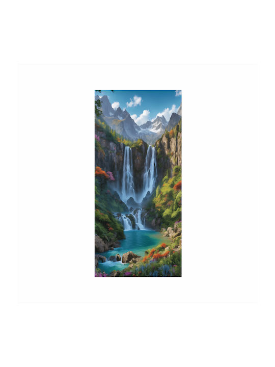 Printed Color Foil Refrigerator Decoration Size 200 X 90cm Model Avx-fr27
