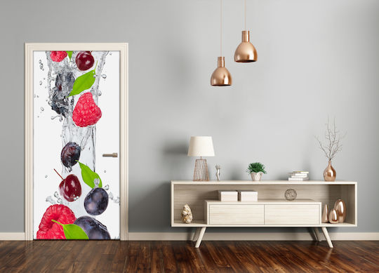 Dekorativer Aufkleber Tür Forest Fruits 85x205cm Tulup Dekorativer Aufkleber Tür Forest Fruits 85x205cm Tulup