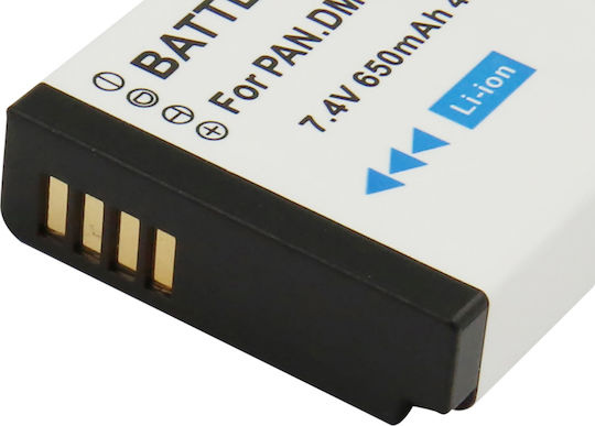 Avizar Battery Camera Panasonic Dmw-blh7e Li-ion 7.4v 650mah 4.8wh White