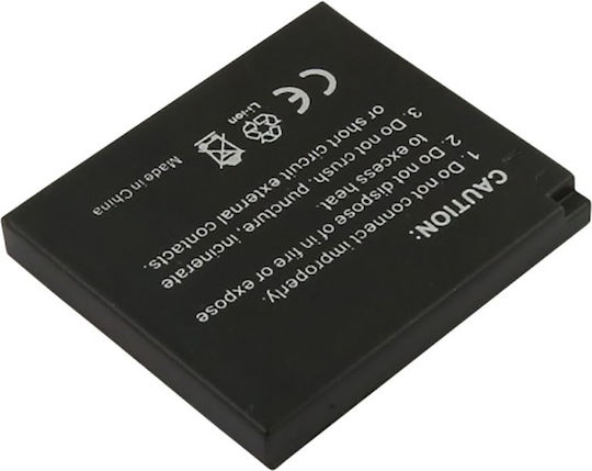 Avizar Li-ion 600mAh Kamera-Batterie Panasonic Lumix Kompatibel Dmw-bck7 Schwarz