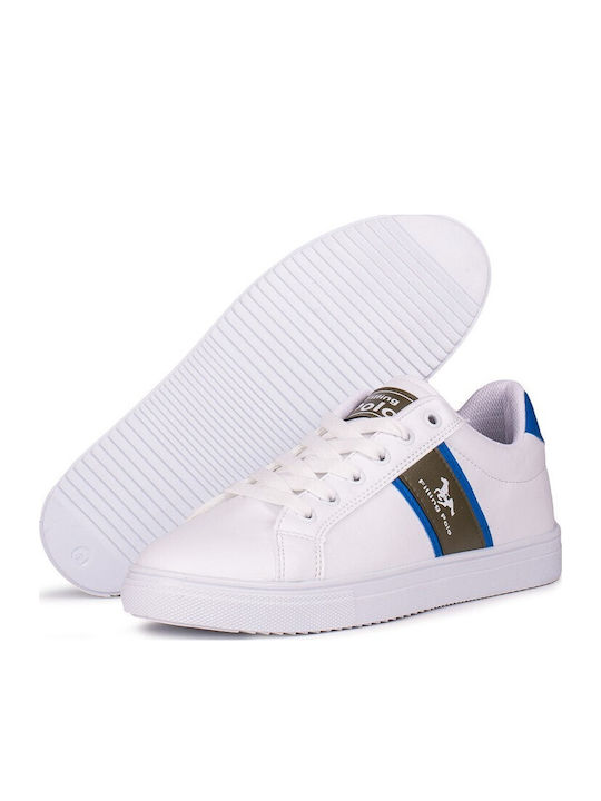 Ανδρικά Sneakers Λευκό Και Μπλε