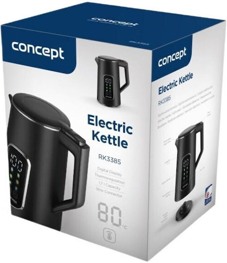 Concept Fierbător 1.7lt 2200W Negru