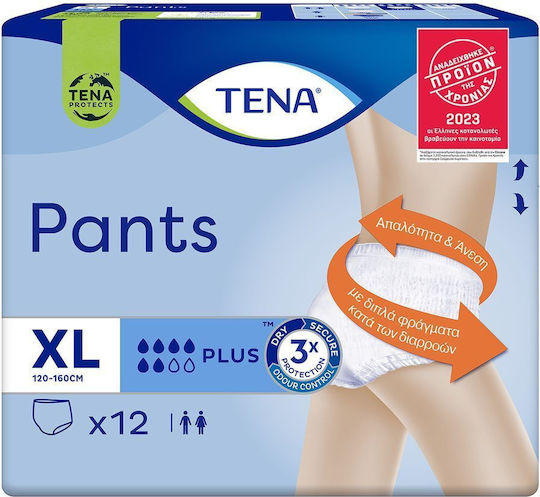 Tena Scutece Pentru Incontinență XLarge 12 Bucăți