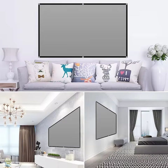 Οθόνη Προβολής Projector Τοίχου 220x142cm / 100"