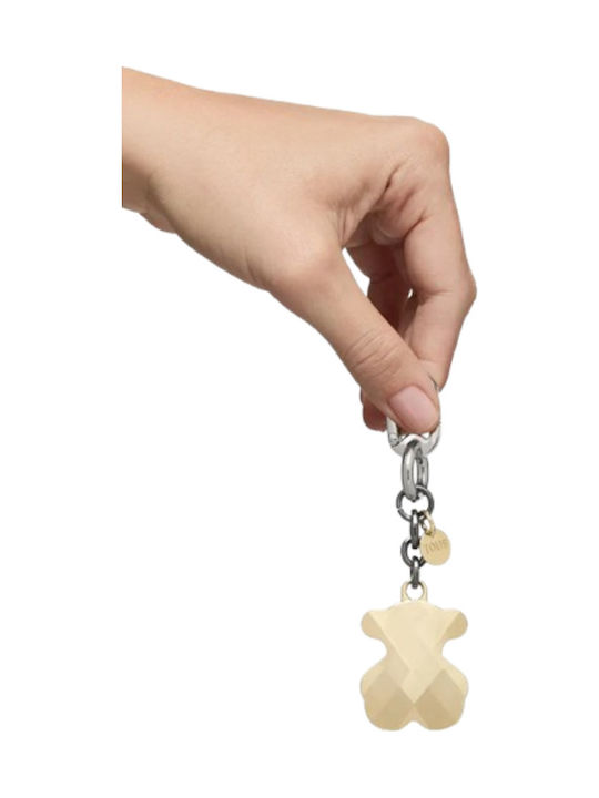 Tous Llavero Facet Bear Gold 360784 Women's Metal Keychain