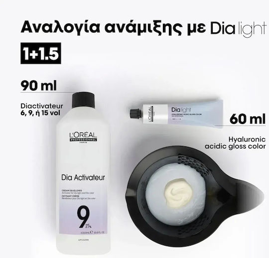 L'Oréal Professionnel Dia Light Toner Χωρίς Αμμωνία 0 Clear 60ml