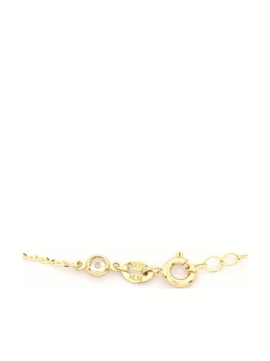 Gold Chain Hand 14K Length 19cm