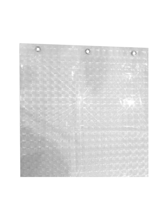 Alista Home Perdea de Baie 180x180cm Transparentă