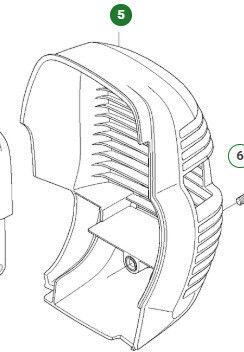 Capac Evacuare Original Husqvarna 135r-336fr