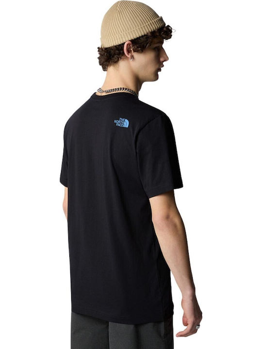 Mountain Line T-shirt Black