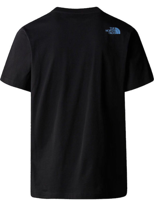 Mountain Line T-shirt Black