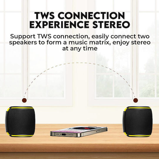 Sonic Gear SonicGo! Boom 2 Ηχείο Bluetooth 10W με Διάρκεια Μπαταρίας έως 5 ώρες Μαύρο