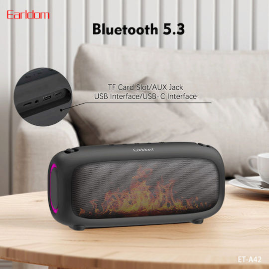 Earldom A42 Bluetooth-Lautsprecher 16W Schwarz
