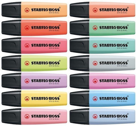 Stabilo Boss Original Pastel Маркери за Подчертаване Pastel 4006381567411 15бр