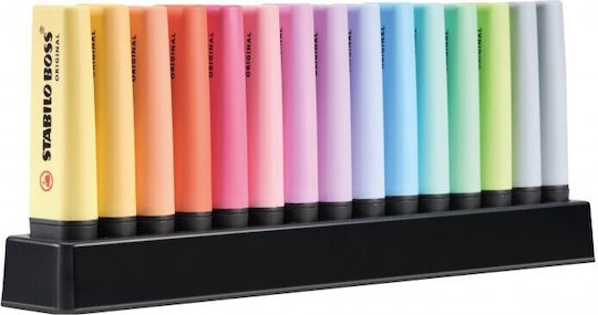 Stabilo Boss Original Pastel Маркери за Подчертаване Pastel 4006381567411 15бр