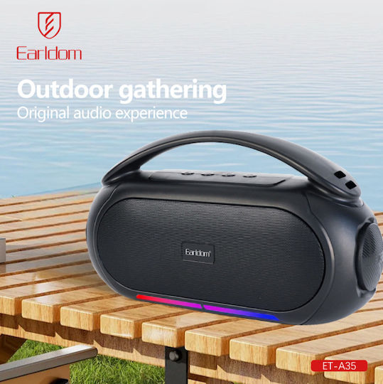 Earldom A35 Bluetooth Speaker 15W with Radio Black