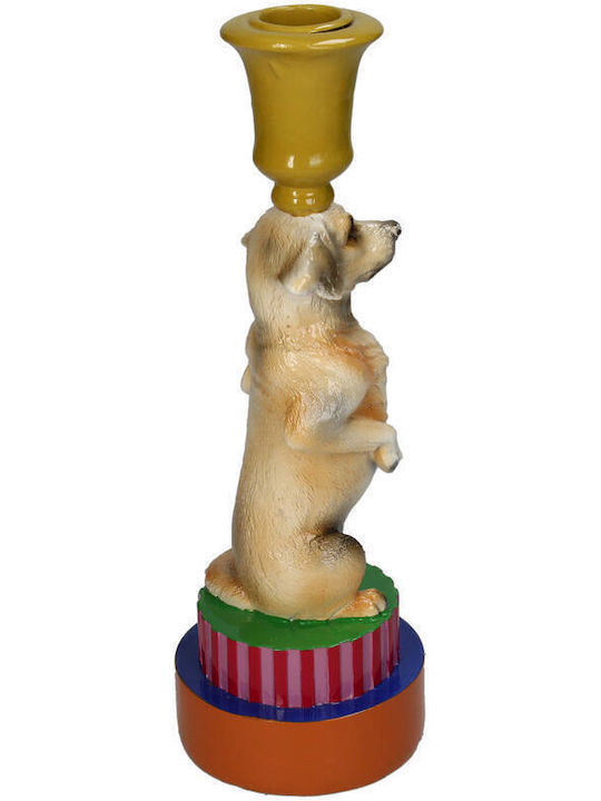 Crăciun Ceramic Suport pentru lumânare 23x8cm.
