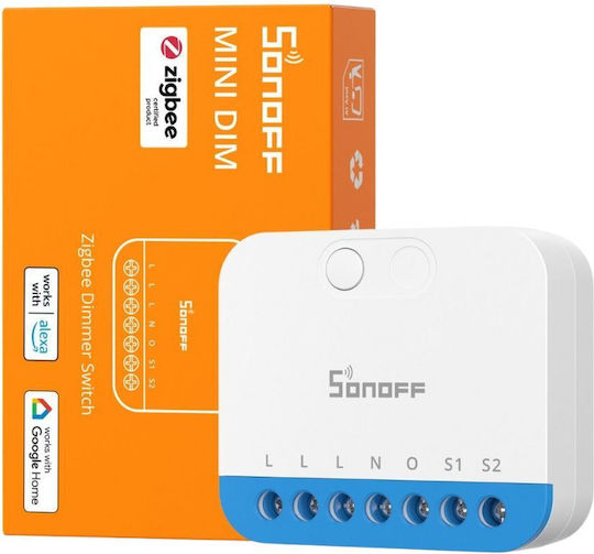 Sonoff MINI-ZBDIM Intelligenter Schalter Dimmer Wi-Fi & ZigBee mit Neutral
