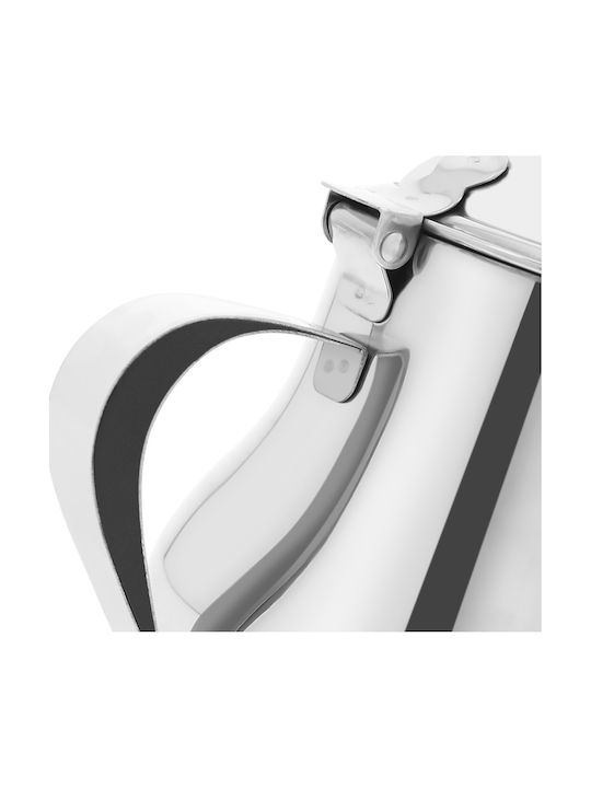 Ceainic Inox Signature Cu Capac și Cioc Precizie Argintiu