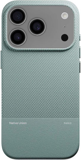 Native Union Back Cover Δερμάτινο Πράσινο (iPhone 17 Pro)