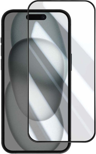 Mw Easy Glass Case Friendly Screen Protector Iphone 15 Pro Transparent