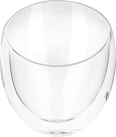 Cheffinger Set 2 Gläser 250ml Doppelwand Borosilikatglas Getränke Siena