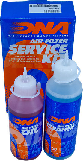 DNA Filters Air Filter Service Kit Cleaner & Lubricant Set Motorcycle Air Filter