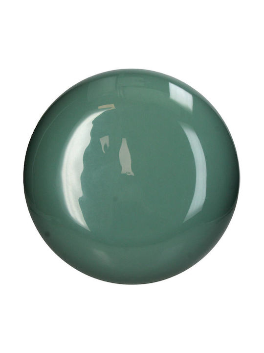 Metall Tischlampe mit Blau Schirm und Basis