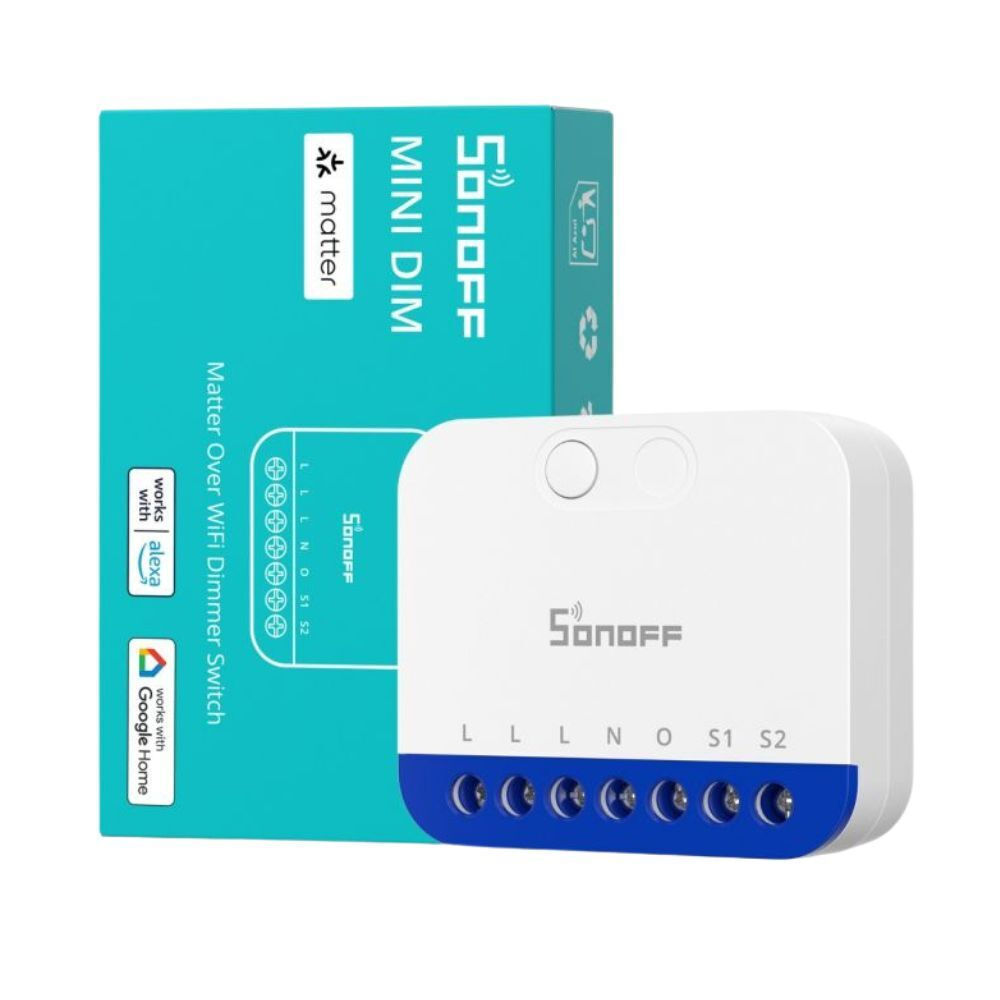Sonoff Smart Switch Dimmer Wi-Fi (με Ουδέτερο) (MINI-DIM)
