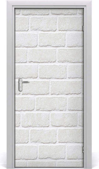 Διακοσμητικό Αυτοκόλλητο Πόρτας Brick Wall 95x205εκ. Tulup Διακοσμητικό Αυτοκόλλητο Πόρτας Brick Wall 95x205εκ. Tulup