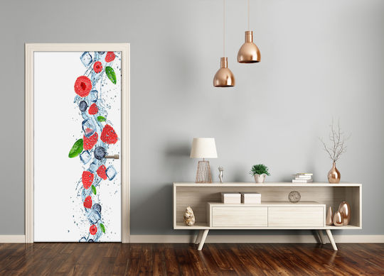 Dekorativer Aufkleber Tür Forest Fruits And Ice 85x205cm Tulup Dekorativer Aufkleber Tür Forest Fruits And Ice 85x205cm Tulup