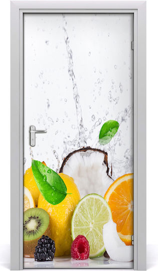 Decorative Sticker Door Fruit 1pcs Tulup