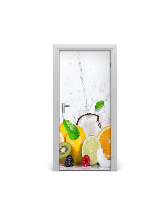 Dekorativer Aufkleber Tür Fruit 1Stück 95x205cm Tulup