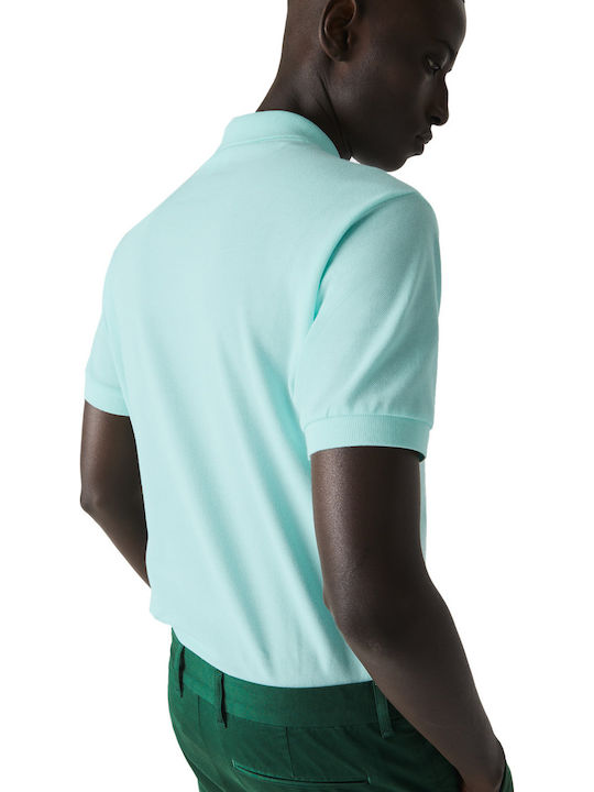 Polo Short Sleeve Blouse Turquoise
