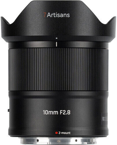 7artisans Crop Camera Lens AF 10mm f/2.8 Fixed for Nikon Z Mount Black