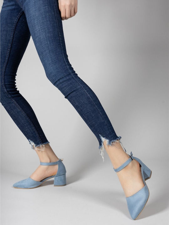 Light Blue Heels