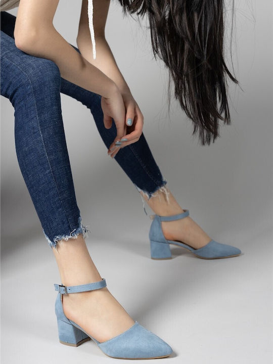 Light Blue Heels
