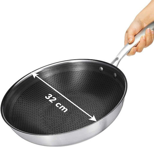 Cheffinger Pan made of Aluminum with Non-Stick Coating 32cm
