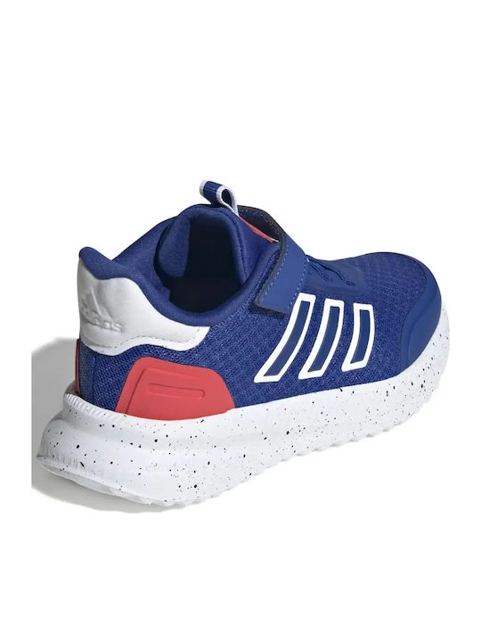 Kids Sports Shoes Running with Hoop & Loop Closure Blue