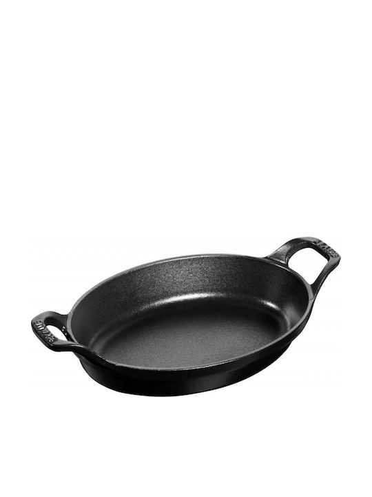 Staub 28 Cm Oval Cast Iron Dutch Oven 28x15cm 1.6lt
