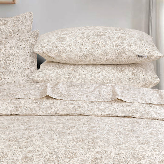 Casa Colori Elegance Подредба с Корица за Плик Екрю 50x70см CCSM5070E-ECRU ELEGANCE