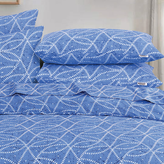 Casa Colori Imperial Σετ με Φάσα Imperial Blue 50x70cm CCSM5070E-IMPERIAL BLUE