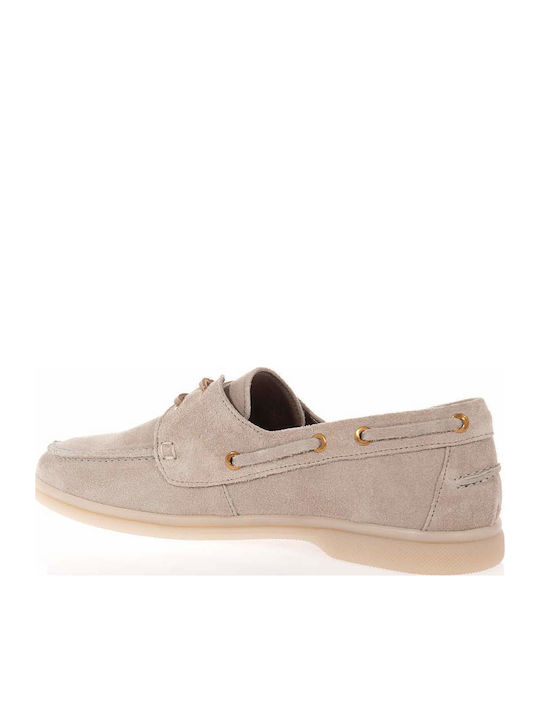 Komis & Komis Leather Women's Moccasins in Beige Color