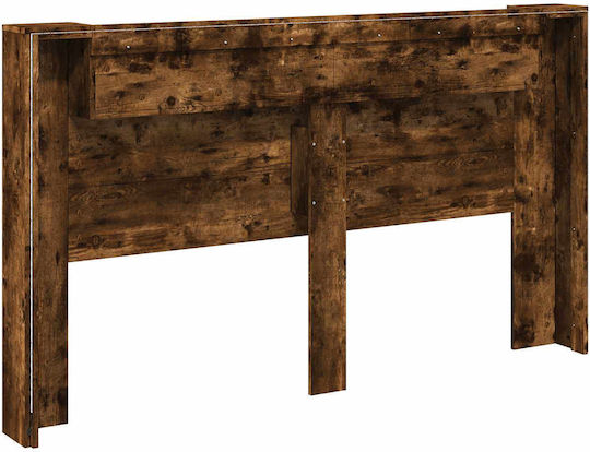 vidaXL Kopfstütze Für Betten Hölzernes Braune 180x103.5cm