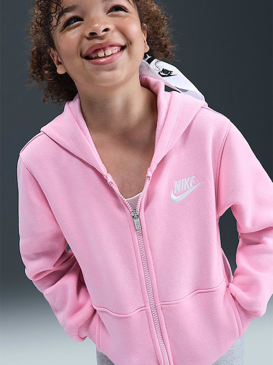 Sportlich Kinderstrickjacke Soft Pink