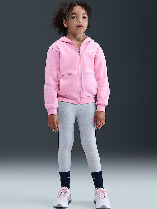 Sportlich Kinderstrickjacke Soft Pink