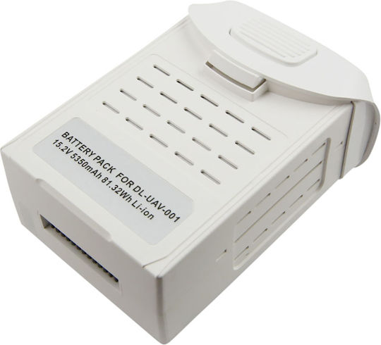 Avizar Baterie 5.4a DJI Phantom 4 Compatibilă Dronă Li-polimer 81w 15.2v Albă