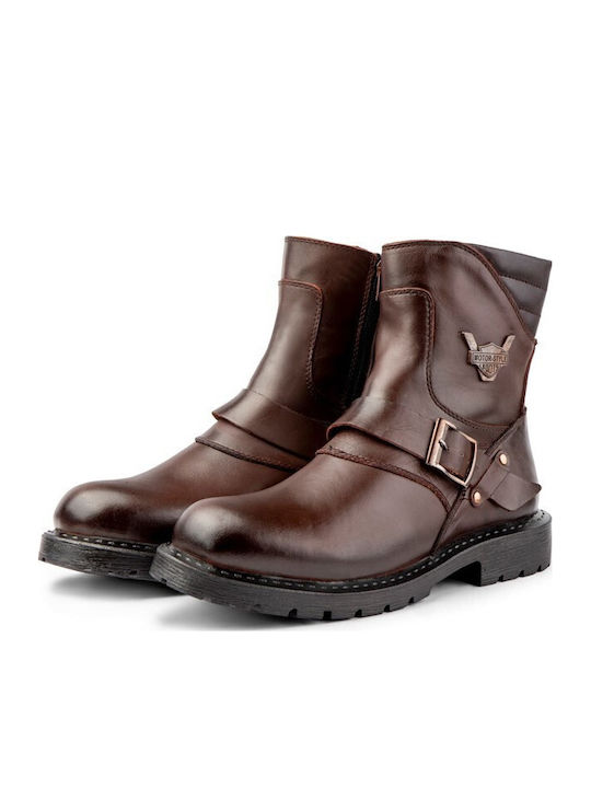 Leder Braun Herrenstiefel